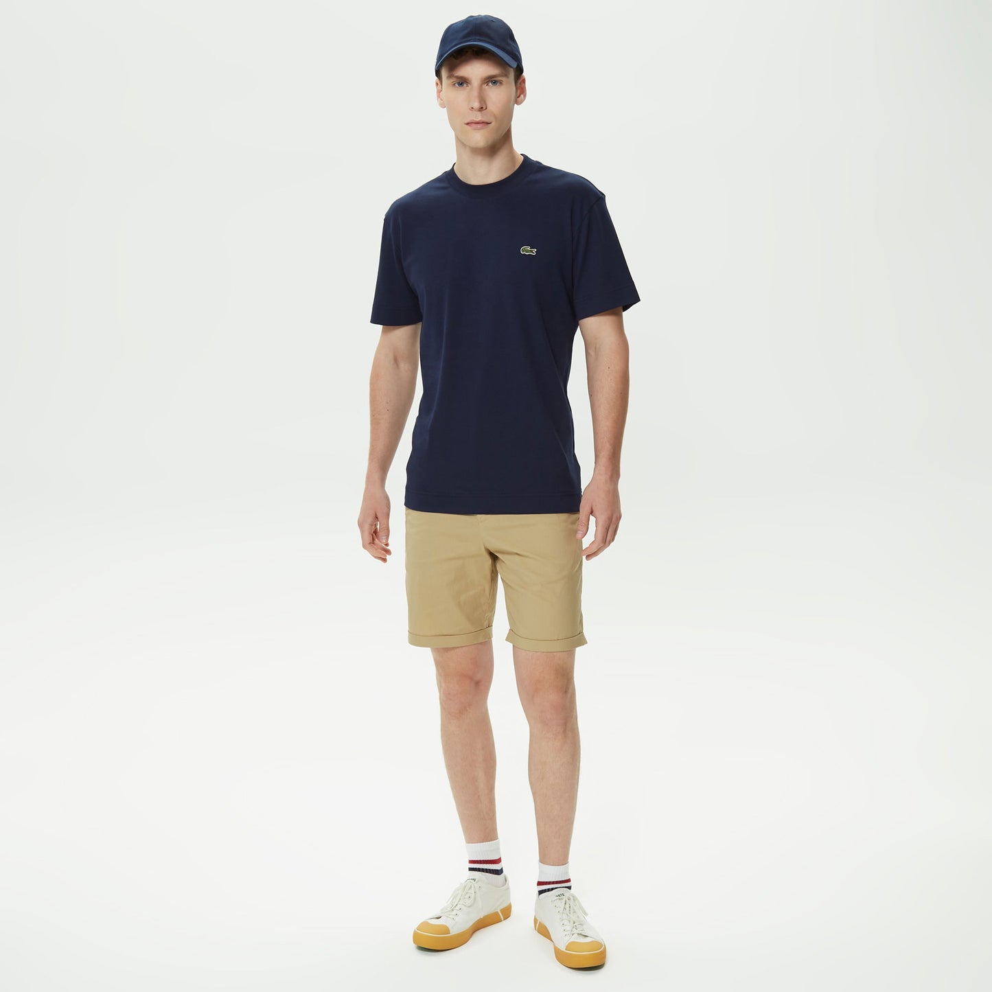 Muška majica Lacoste sa vezenim logom